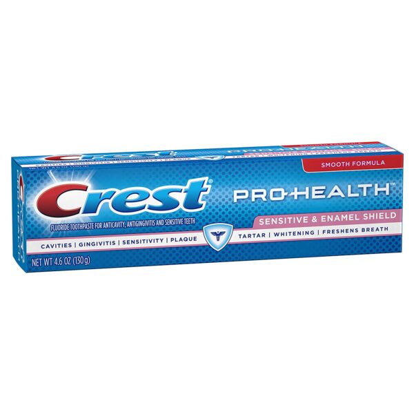 Sensitive & Enamel Shield , 4.6 Ounce : Crest Pro-Health Sensitive and Enamel Shield Toothpaste, 4.6 Ounce - Image 2