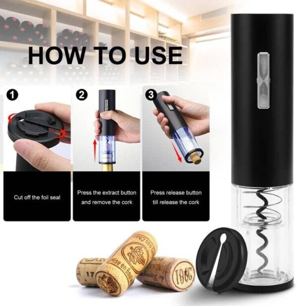 COKUNST Electric Wine Opener - Image 3