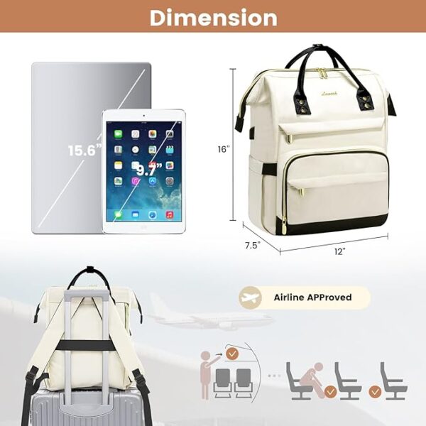 LOVEVOOK Travel Laptop Backpack - Image 4