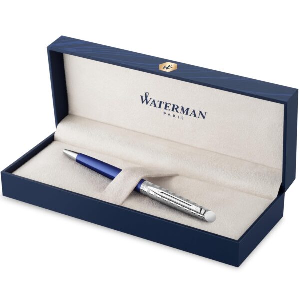 Waterman Ballpoint Pen, Hemisphere French Riviera Collection, Le Lounge Blue, Medium Point