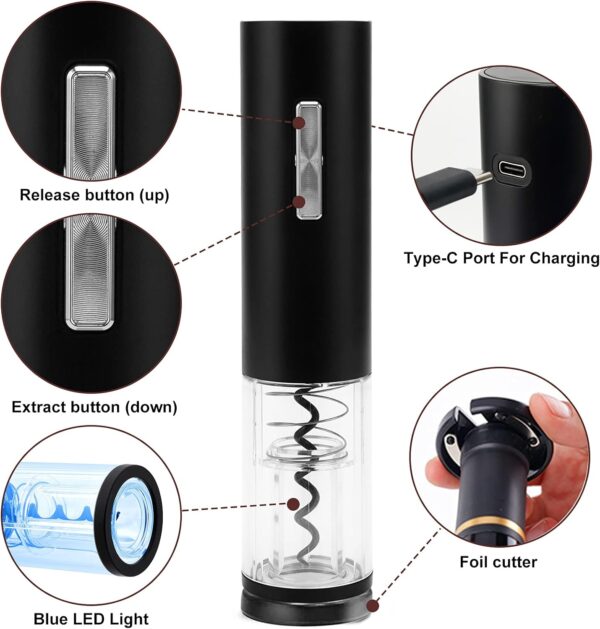 COKUNST Electric Wine Opener - Image 4