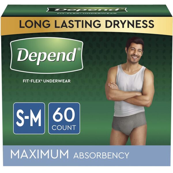 Depend FIT-FLEX Incontinence Underwear for Men