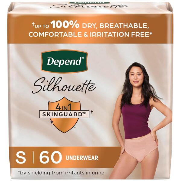 Depend Silhouette Incontinence & Postpartum Underwear for Women