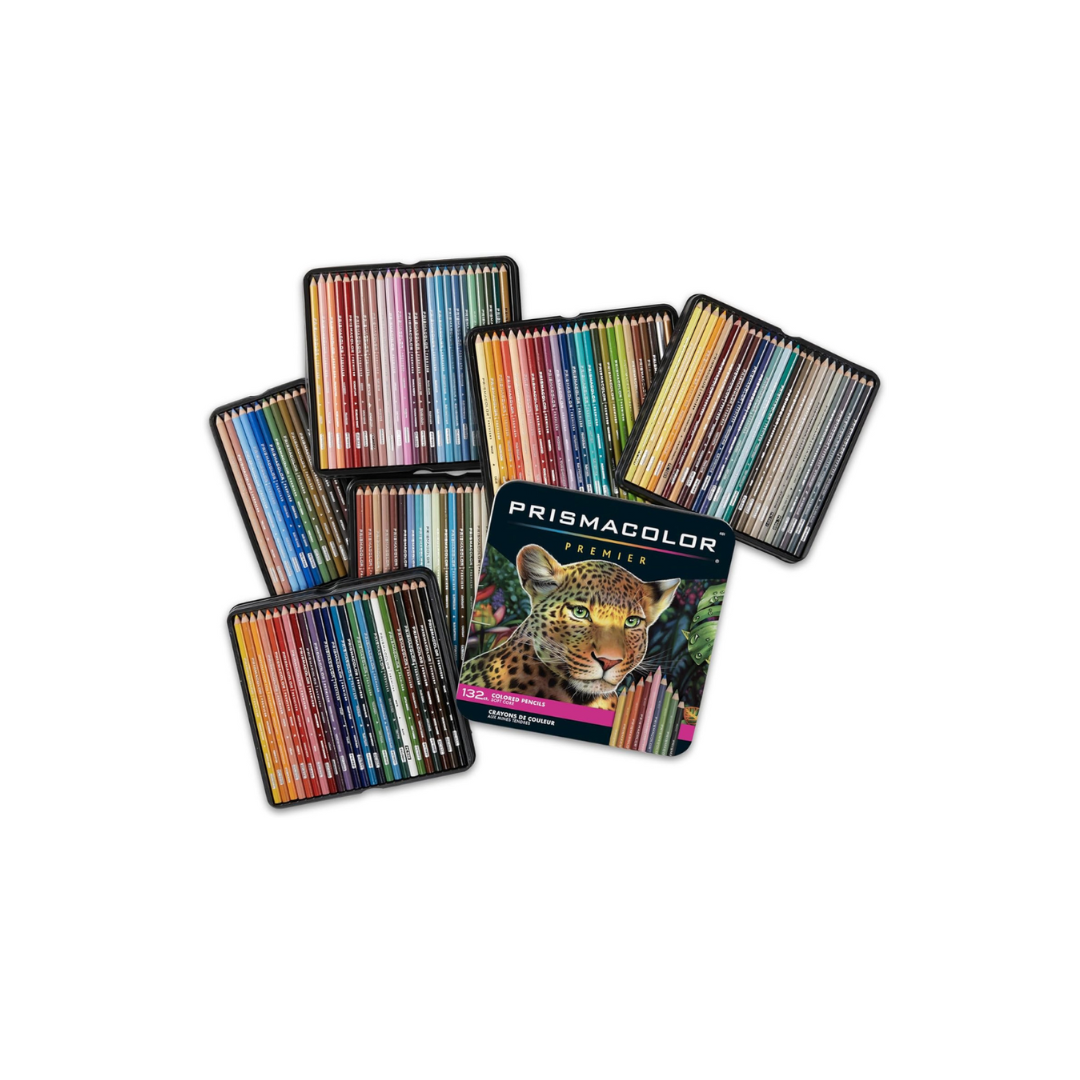 PRISMACOLOR Premier Colored Pencils, Soft Core, Pack of 132 (packaging may vary), Multicolor