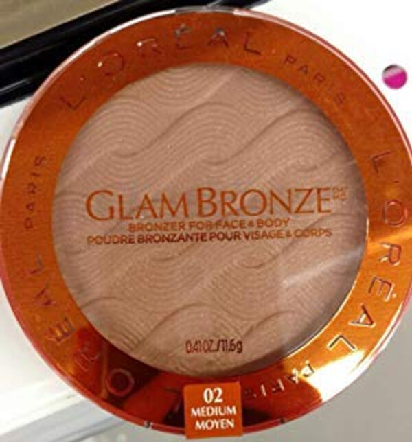 L'Oreal Paris Glam Bronze Bronzer For Face & Body #02 Medium