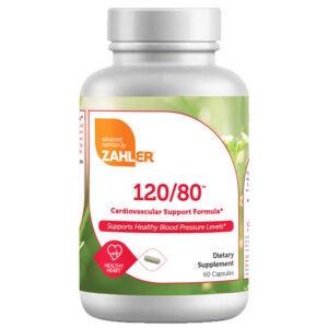 Zahler's 120/80 Healthy Heart 60 Capsules