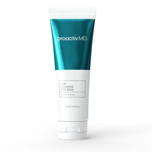 ProactivMD Exfoliating Face Wash - Gentle and Hydrating Facial Cleanser and Acne Treatment for Sensitive Skin, 6 Oz