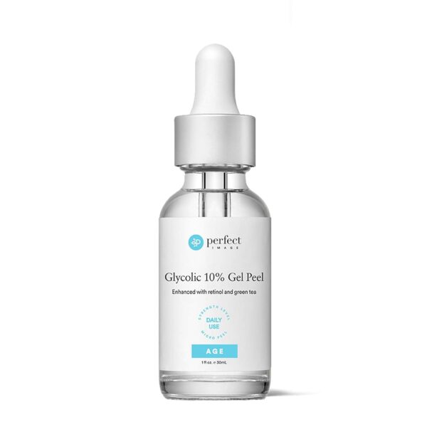 Glycolic Gel Peel - Enhanced with Retinol and Green Tea Extract (10% Strength)