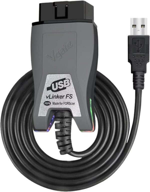 Vgate vLinker FS OBD2 USB Adapter for FORScan HS/MS-CAN Auto Switch