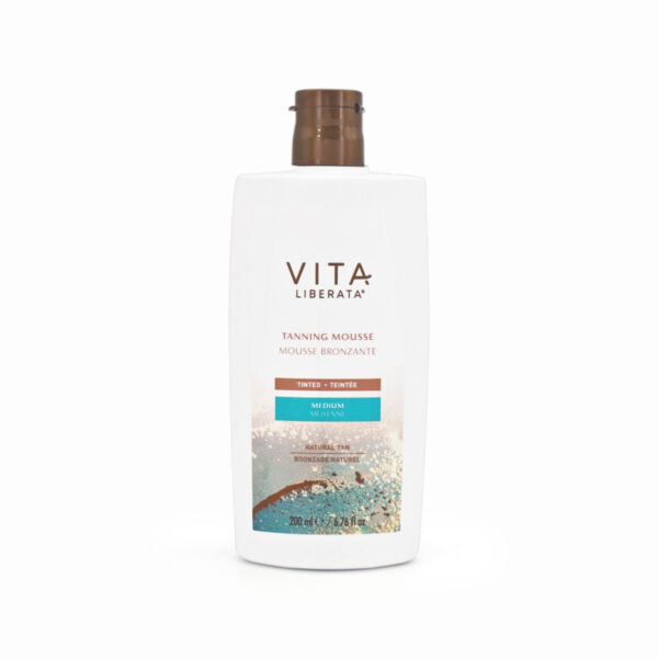 Vita Liberata Tinted Tanning Mousse Medium 200Ml - Imperfect Box