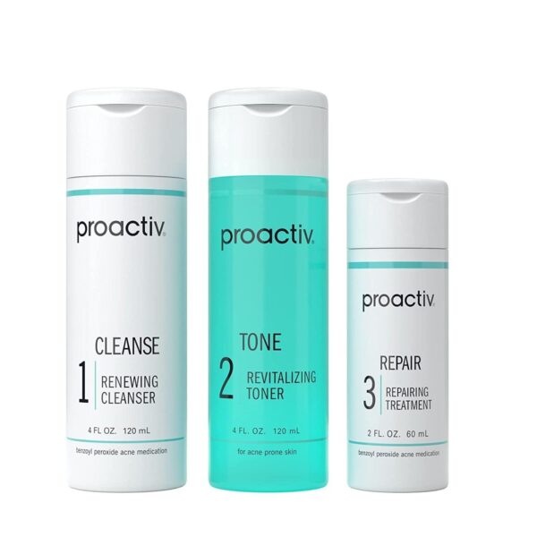 Proactiv 3 Step Acne Treatment - Benzoyl Peroxide Face Wash