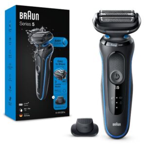 Braun Series 5 5018s Rechargeable Wet & Dry Men's Electric Shaver with Precision Trimmer