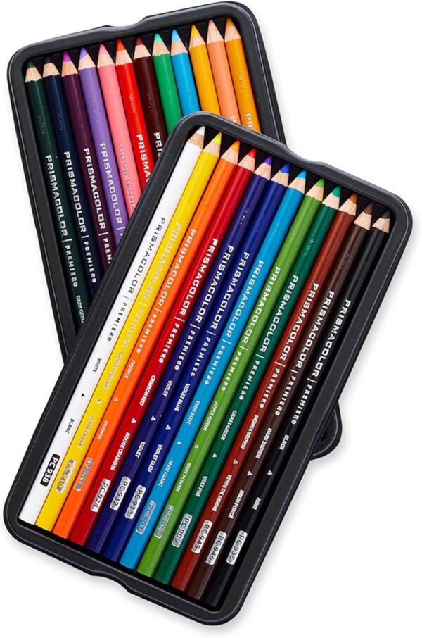 Prismacolor Premier Colored Pencils, Soft Core, 24 Pack - Image 2