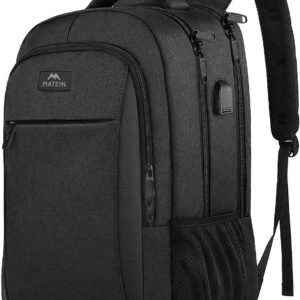 MATEIN Business Laptop Backpack, 15.6 Inch Travel Laptop Bag