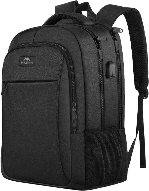 MATEIN Business Laptop Backpack, 15.6 Inch Travel Laptop Bag