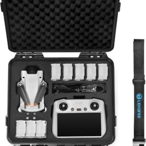 Lekufee Waterproof Hard Carrying Case Compatible with DJI Mini 4 Pro