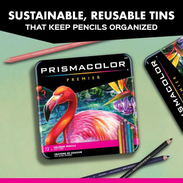 Prismacolor Premier Colored Pencils, Soft Core, 24 Pack - Image 11