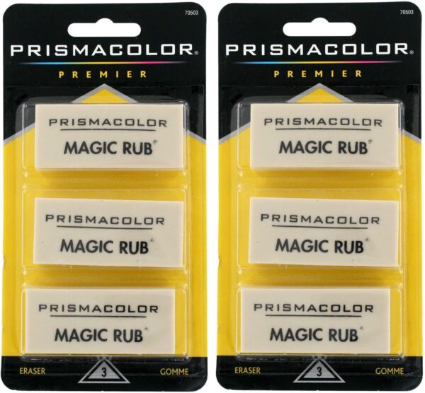 Sanford Prismacolor Magic Rub Eraser (SAN70503),2 Pack