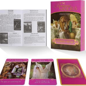 Gayrrnel Tarot Cards for Beginners, 44 Romance Angel Oracle, Handmade, Ideal for Learning, Doreen Virtue's Rare Out of Print Set