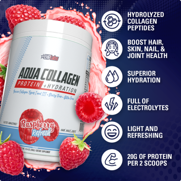 Ehplabs Aqua Collagen Protein + Hydration