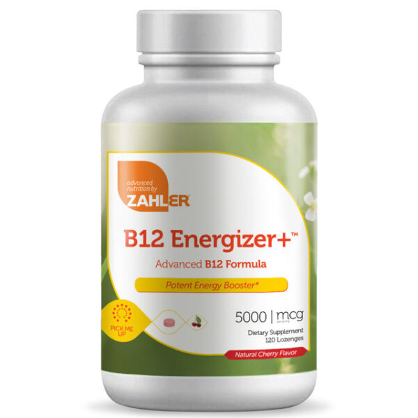 Zahler's B12 Energizer+ Pick Me Up 120 Capsules