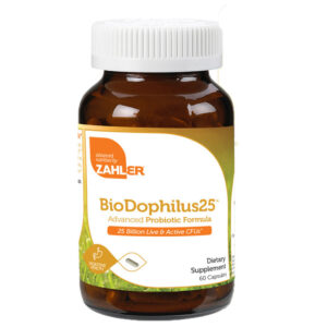 Zahler's Biodophilus 25 Billion Digestive Health 60 Capsules