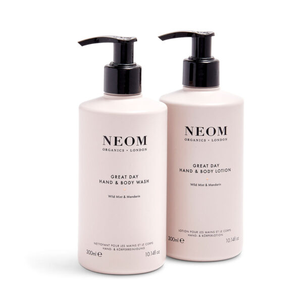 Neom Organics Great Day Hand & Body Wash And Lotion 300Ml