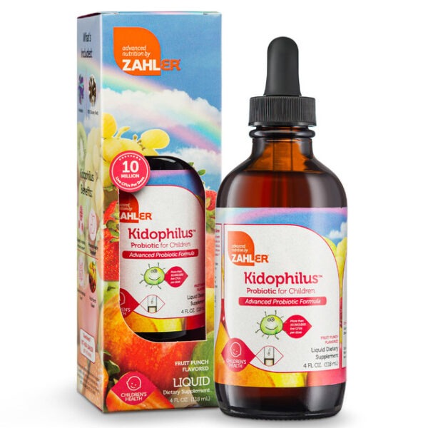 Zahler's Kidophilus Liquid Childrens Health 118 Ml