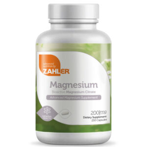 Zahler's Magnesium General Health 250 Capsules