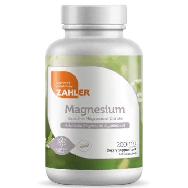 Zahler's Magnesium General Health 60 Capsules