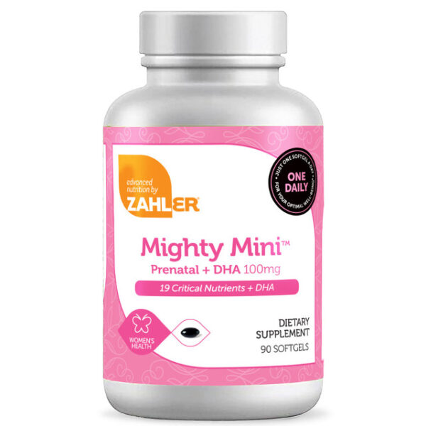 Zahler's Mighty Mini Womens Health 90 Softgels - Image 2