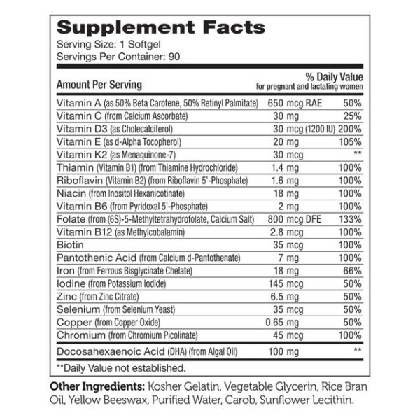 Zahler's Mighty Mini Womens Health 90 Softgels - Image 5