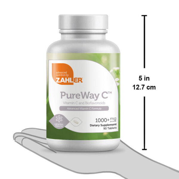 Zahler's Pureway-C 1000 Mg General Health 90 Tablets - Image 4