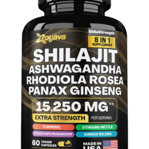 Zoyava Shilajit Power Shilastrength Blend - 15,250Mg Energize Your Vitality!