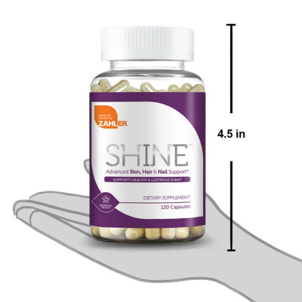 Zahler's Shine Advanced Health 120 Capsules - Image 5