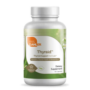 Zahler's Thyraid Advanced Health 60 Capsules