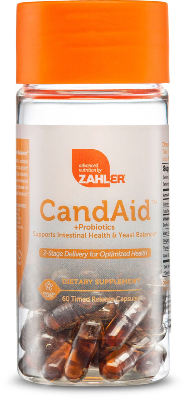 Zahler's Candaid Advanced Health 60 Capsules - Image 2