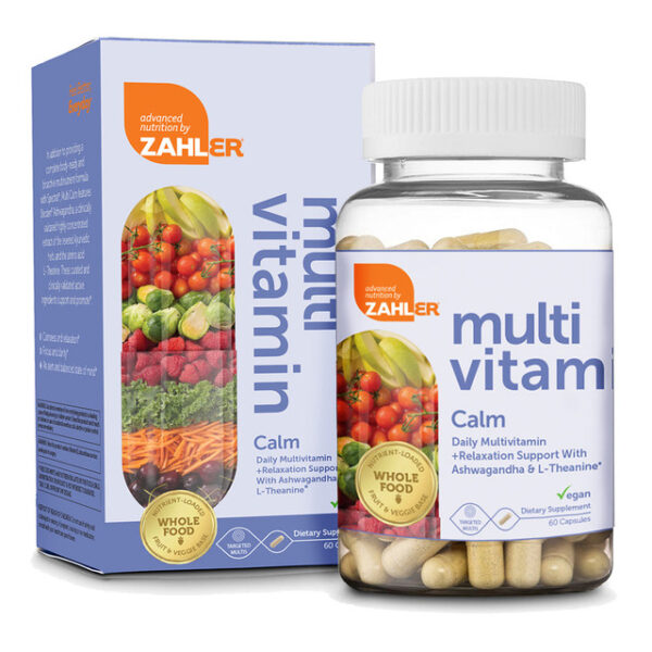 Zahler's Multivitamin Calm Targeted Multis 60 Capsules