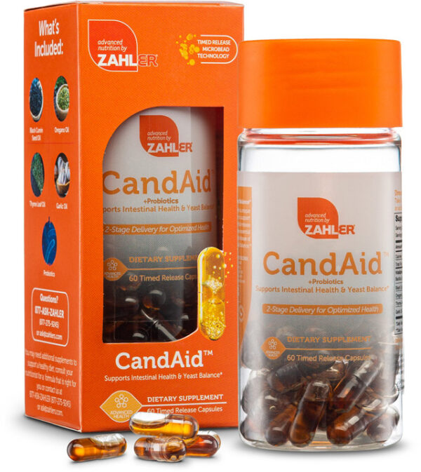 Zahler's Candaid Advanced Health 60 Capsules