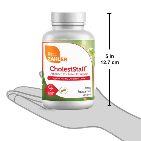 Zahler's Choleststall Healthy Heart 60 Capsules - Image 5