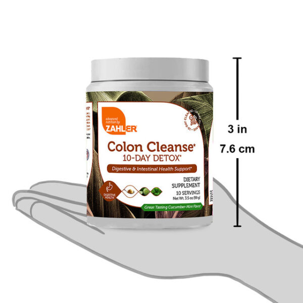 Zahler's Colon Cleanse Digestive Health 99 Grams - Image 2