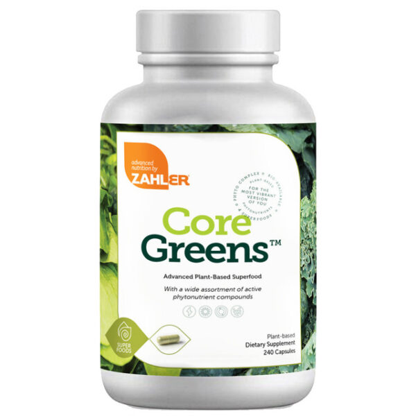 Zahler's Core Greens Capsule Superfoods 240 Capsules