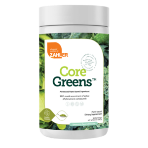 Zahler's Core Greens Powder Superfoods Spearmint Flavor