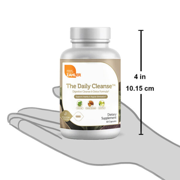 Zahler's The Daily Cleanse Digestive Health 60 Capsules - Image 2