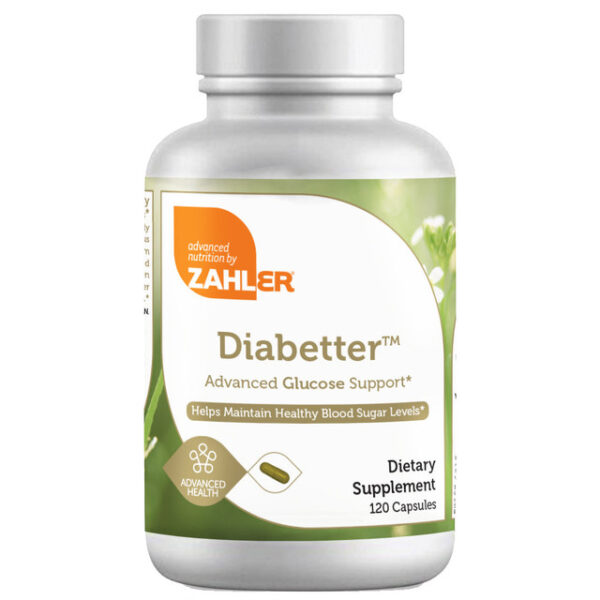 Zahler's Diabetter Advanced Health 120 Capsules