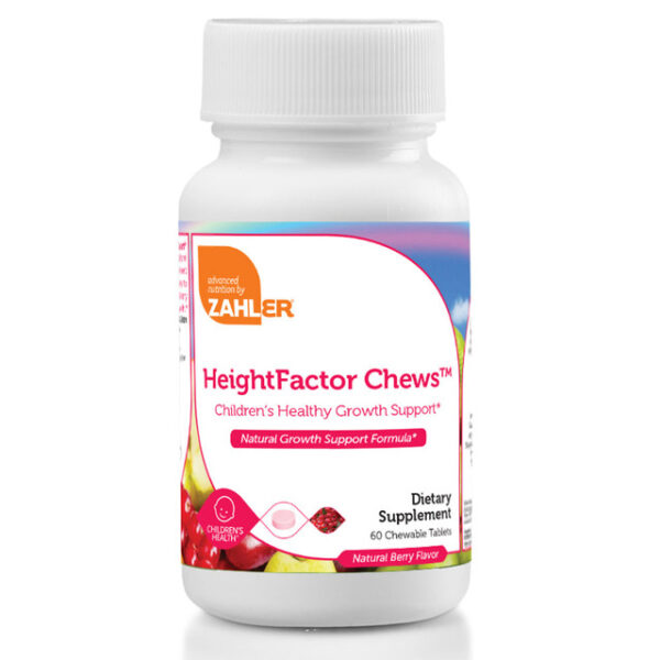 Zahler's Heightfactor Chews Childrens Health 60 Tablets