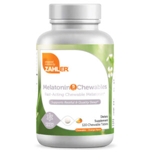 Zahler's Melatonin Chewable 5 Mg General Health 120 Chewable Tablets