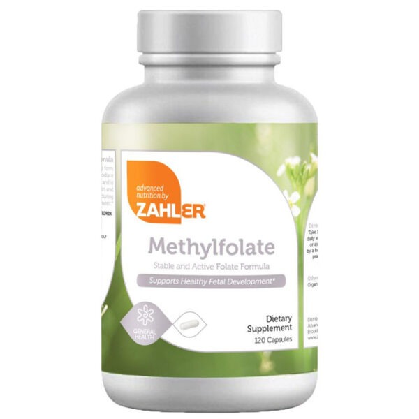 Zahler's Methylfolate General Health 120 Capsules