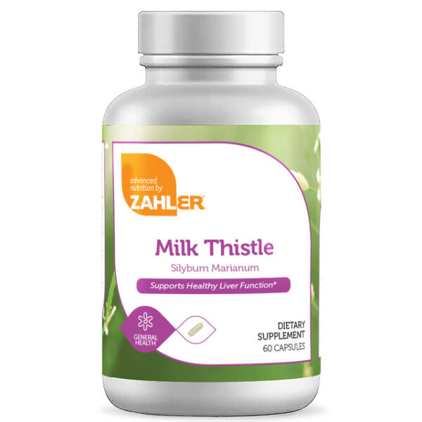 Zahler's Milk Thistle General Health 60 Capsules