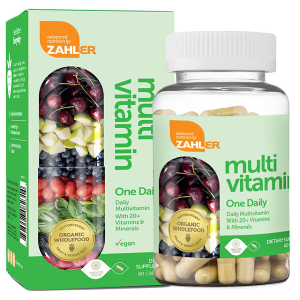 Zahler's Multivitamin One Daily Targeted Multis 60 Capsules